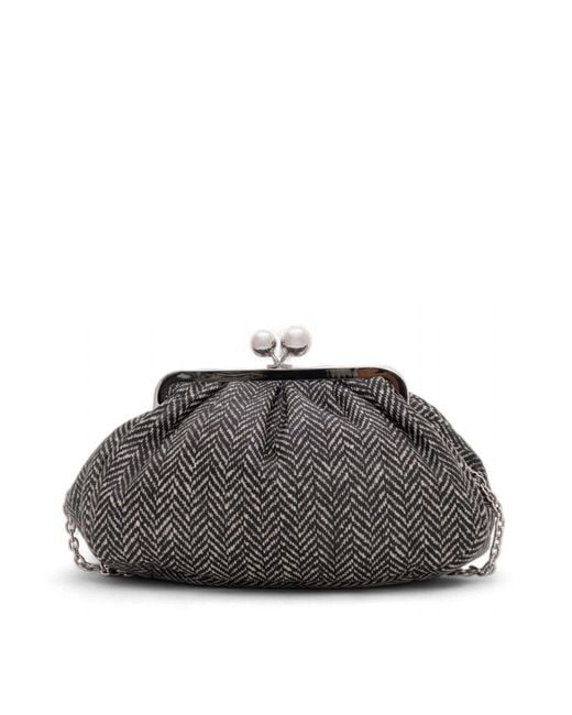 Borsa in pelle media Rubens di Weekend by Maxmara in Gray