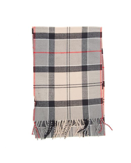 Barbour Scarf Beige in White for Men | Lyst