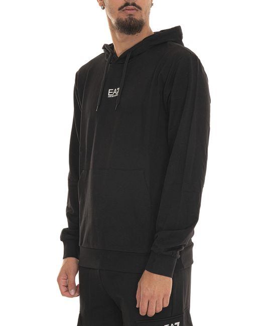 Felpa di EA7 in Black da Uomo