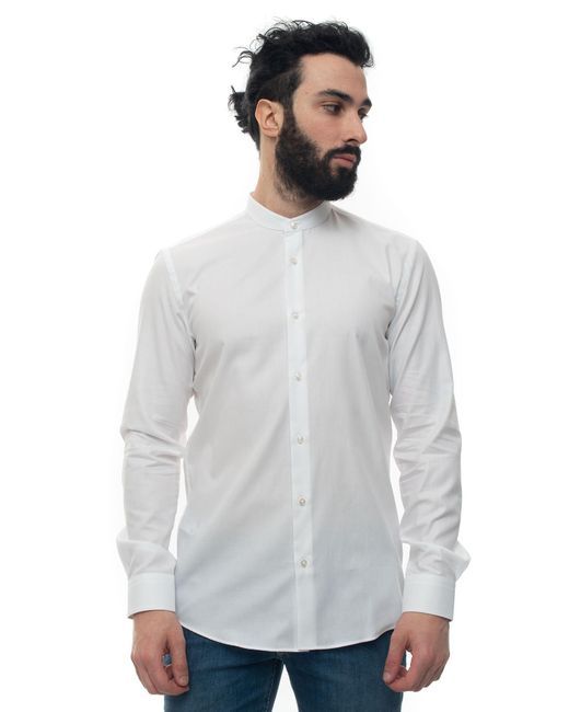 BOSS by HUGO BOSS Jordi Casual Shirt White Cotton for Men | Lyst
