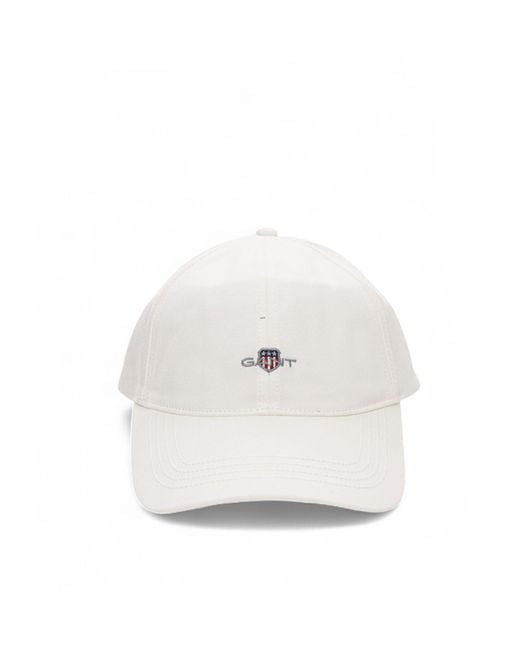 Cappello con visiera di Gant in White da Uomo