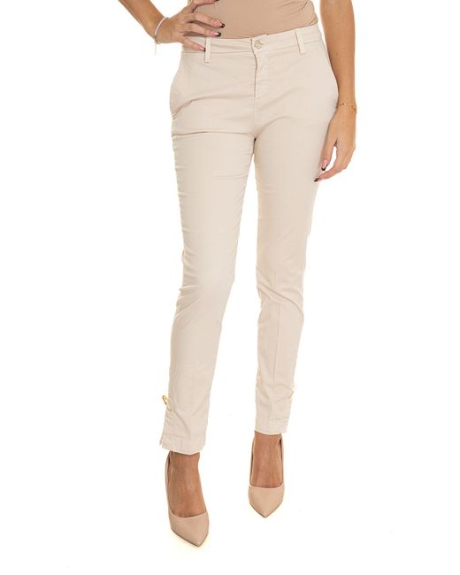 Pantalone modello chino di Liu Jo in Natural