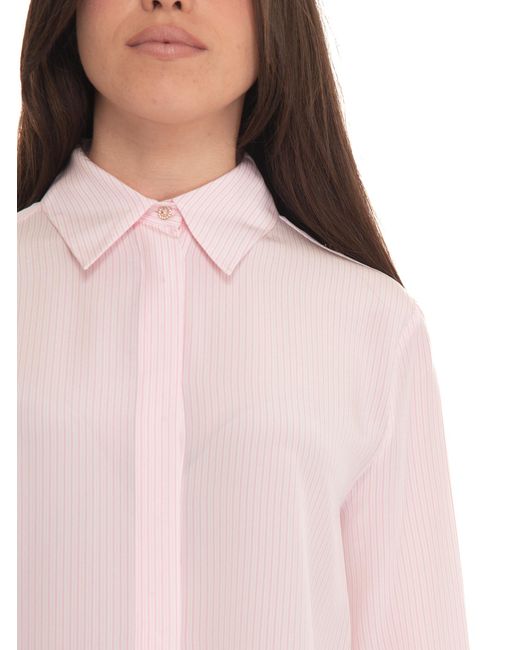 Camicia da donna in seta Gong di Max Mara Studio in Pink