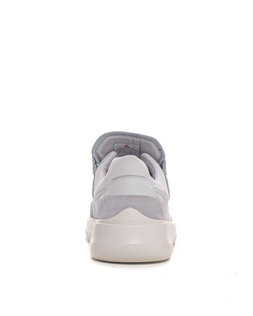 Sneakers in pelle con lacci ZAMAMI di Peuterey in White da Uomo