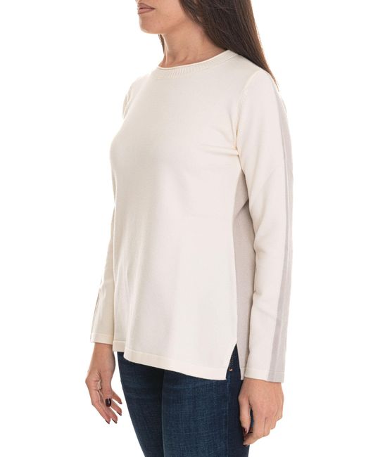 Maglia in viscosa di Quality First in White