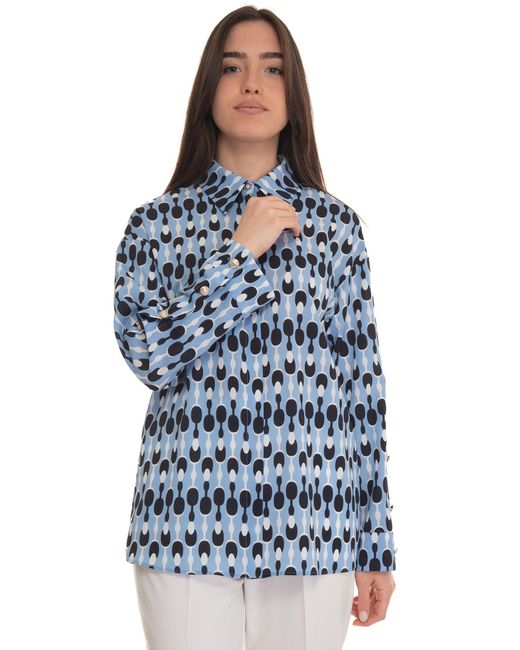 Camicia morbida da donna Ettore di Pennyblack in Blue