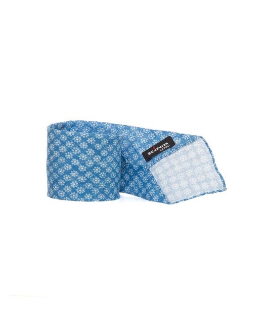 Cravatta di Kiton in Blue da Uomo
