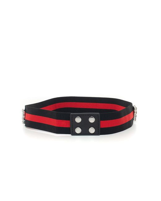 red stretch belt