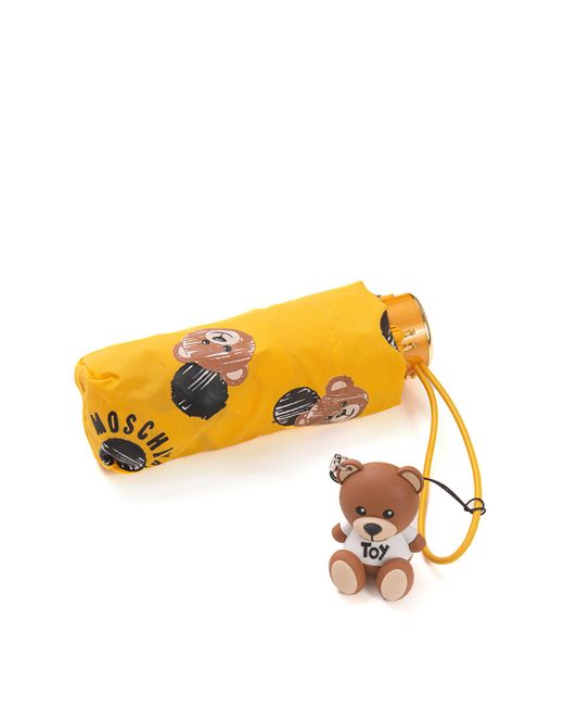 Ombrello SUPERMINIU di Moschino in Yellow