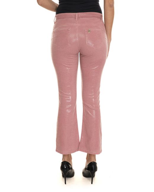 Pantalone 5 tasche di Liu Jo in Pink