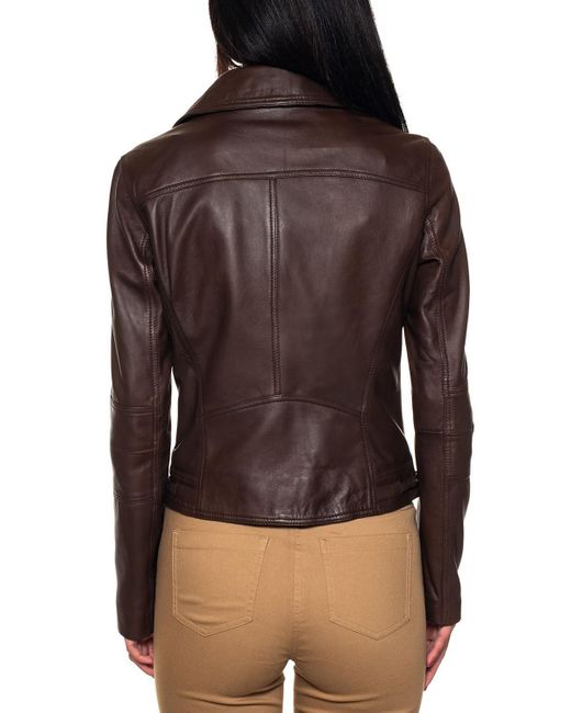 penny black leather jacket