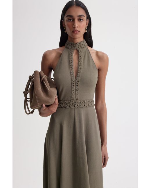 scanlan theodore crochet dress High Summer. Embrace classic crochet in styles that are timeless. Available in boutiques and online. #scanlantheodore #scanlantheodoresummer2020