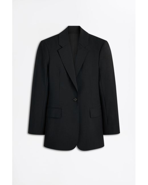 Scanlan Theodore Black Soft Single Breasted Jacket