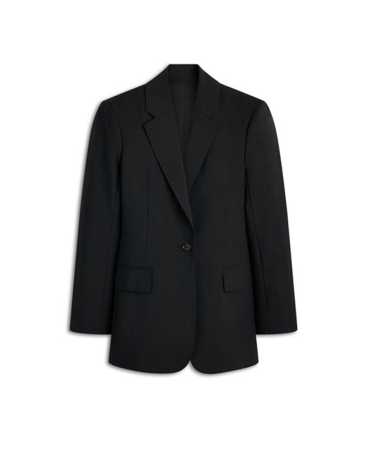 Scanlan Theodore Black Soft Single Breasted Jacket
