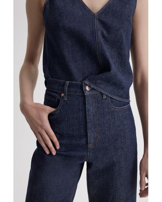 Scanlan Theodore Denim Boy Leg Jean in Blue | Lyst