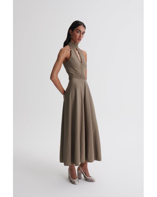 scanlan theodore crochet dress Scanlan Theodore Hand Crochet Dress , Sienna S $500 , Zimmermann Skirt Multi 2 $300 , Flannel Ribbed Singlet Pink S/M $90 , Thurley Tweed Jacket Neutral Tones 10 $160 , Scanlan Theodore Bell Pant