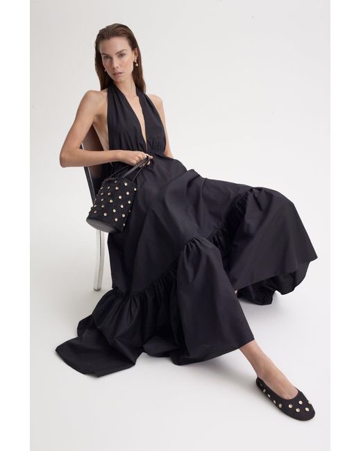 scanlan theodore silk print halter dress Scanlan Theodore Paisley Cotton Halter Dress  Size 6 (fits a 4-10) $100 +  dry cleaning to rent