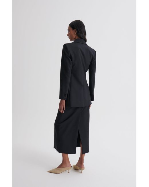 Scanlan Theodore Black Soft Single Breasted Jacket