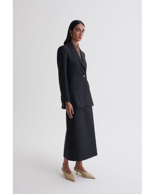 Scanlan Theodore Black Soft Single Breasted Jacket