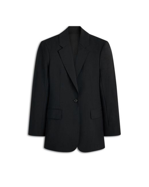 Scanlan Theodore Black Soft Single Breasted Jacket