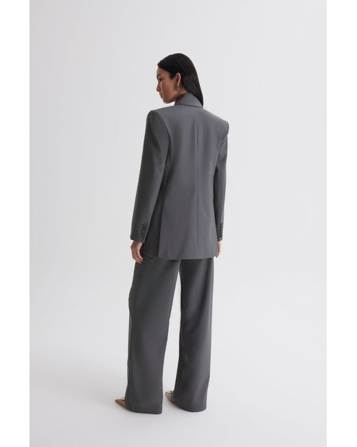 Scanlan Theodore Gray Soft Double Breasted Jacket