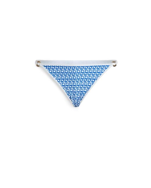 Scanlan Theodore Blue Chain Print Triangle Bottom