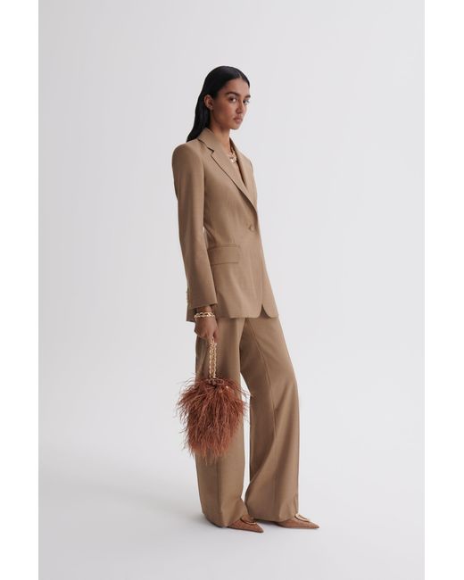 Scanlan Theodore Natural Soft Single Breasted Jacket