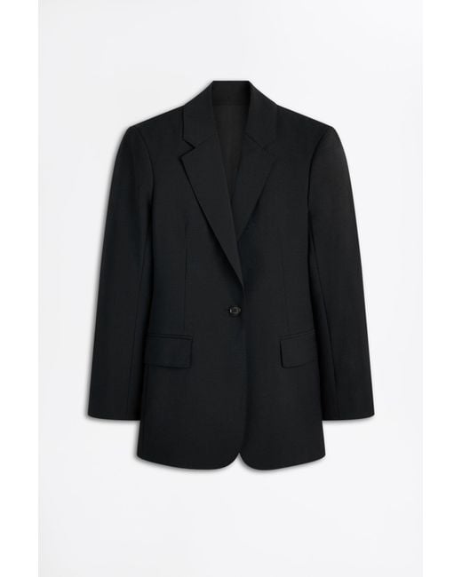 Scanlan Theodore Black Soft Single Breasted Jacket