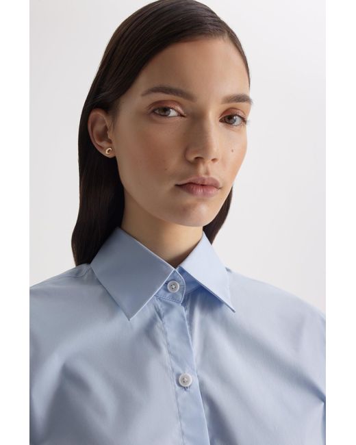 Scanlan Theodore Parachute Cotton Short in Blue | Lyst