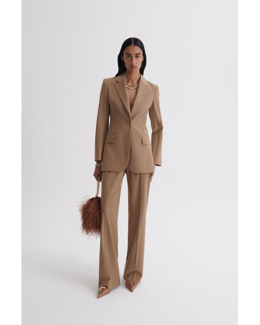 Scanlan Theodore Natural Soft Single Breasted Jacket