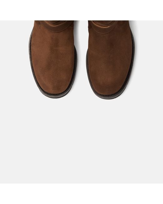 Scarosso Brown Kurt Suede for men