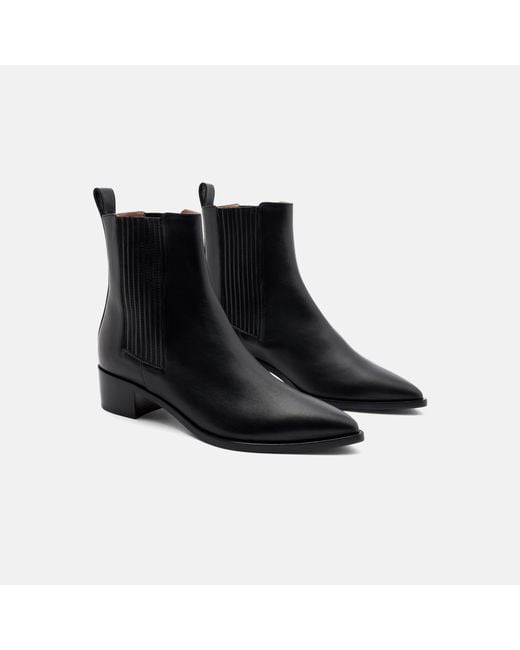 Scarosso Black Olivia Nera Chelsea Boots