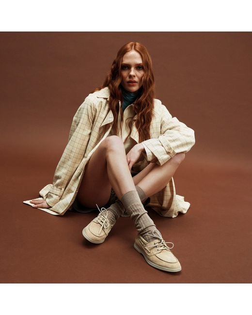 Scarosso Natural Lia Butter Suede
