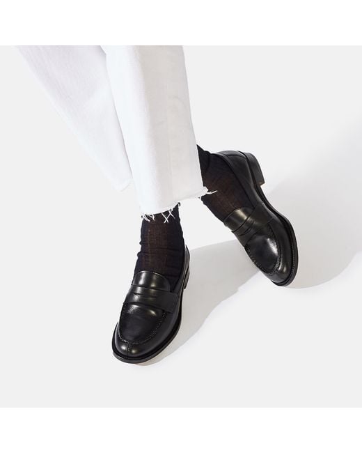 Scarosso Harper Black Loafers