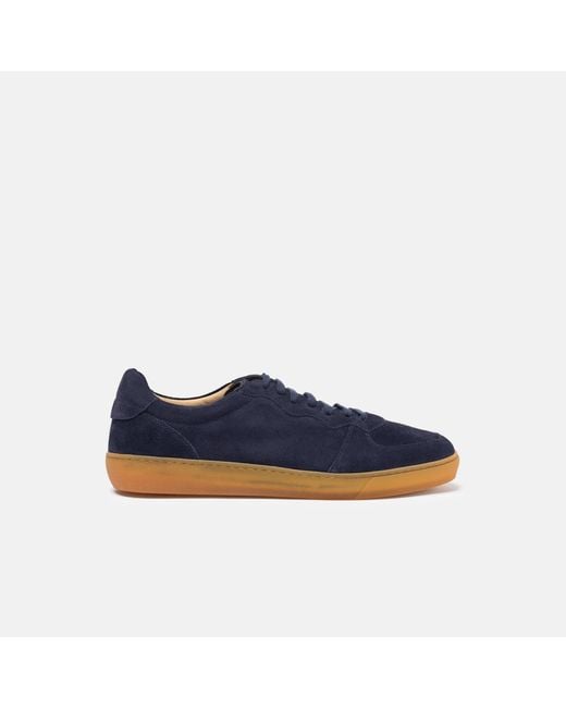 Scarosso Blue Aureliano Suede for men