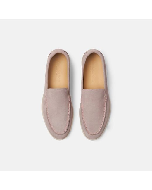 Scarosso Pink Ludovica Rosa Scamosciata Loafers
