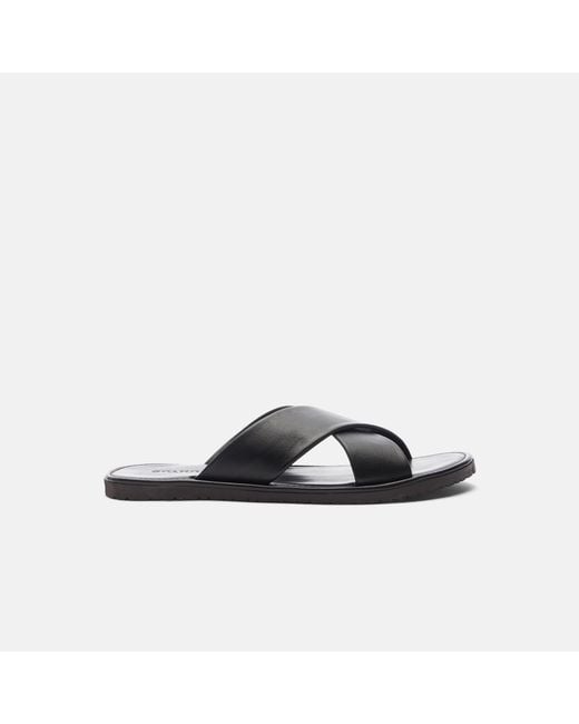Scarosso Black Adriano Nero Sandals for men