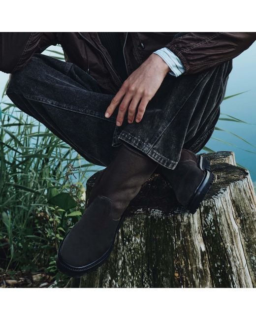 Scarosso Brown Paul Dark Suede for men
