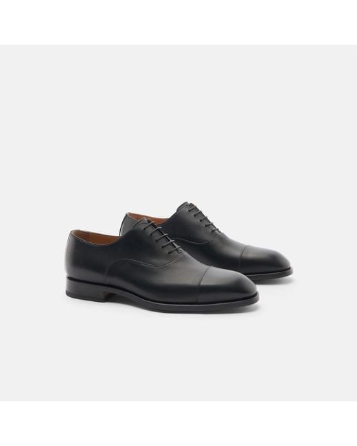 Scarosso Salvatore Black Oxfords for men