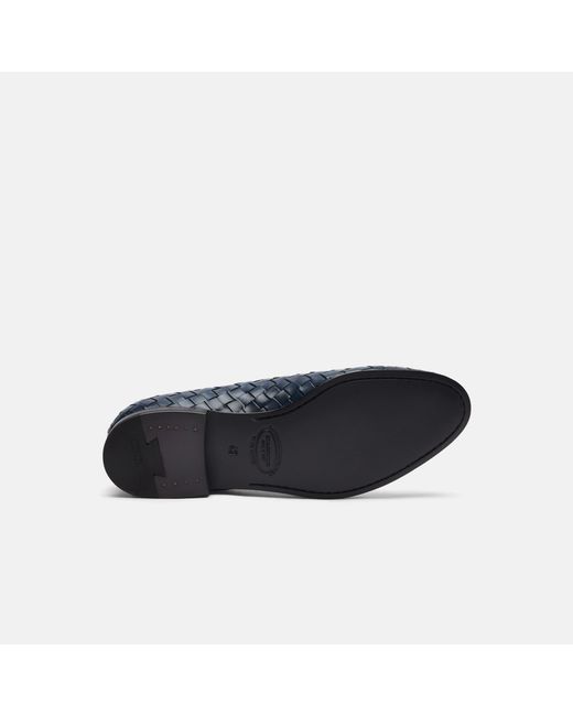 Scarosso Blue Vittorio Blu Loafers for men
