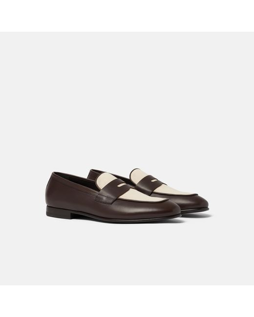 Scarosso Black Gregory Dark Canvas Edit for men