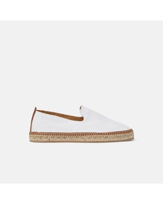 Scarosso White Martin Canvas for men