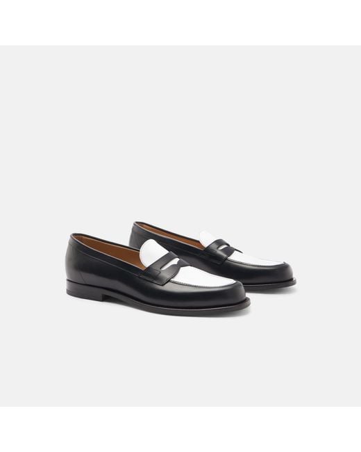 Scarosso Austin Black Edit Loafers for men