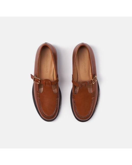 Scarosso Brown Edna Cuir