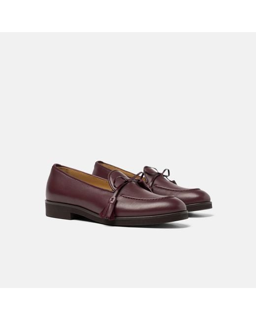 Scarosso Brown Madison Burgundy
