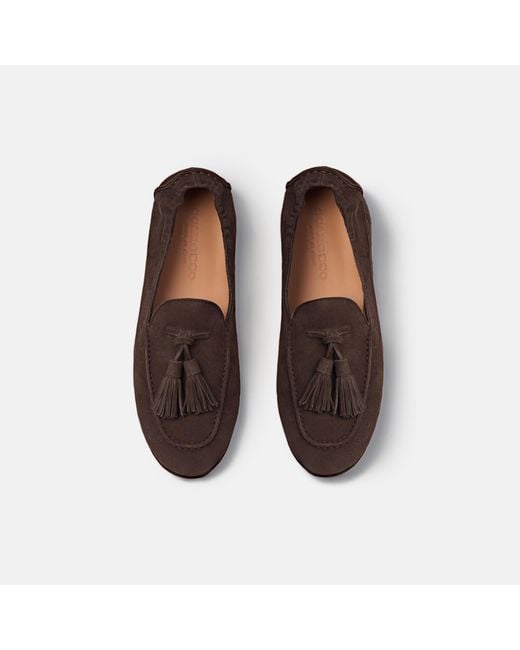 Scarosso Brown Anais Suede