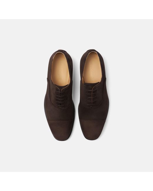 Scarosso Brown Salvatore Suede for men