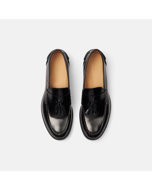 Scarosso Ralph Black Bright Loafers for men