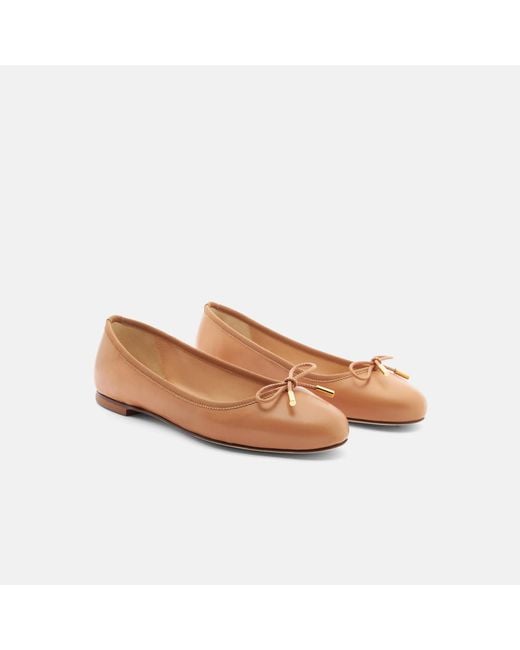 Scarosso Brown Carla Cognac Ballerinas