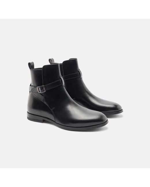 Scarosso Black Lara Nera Jodhpur Boots